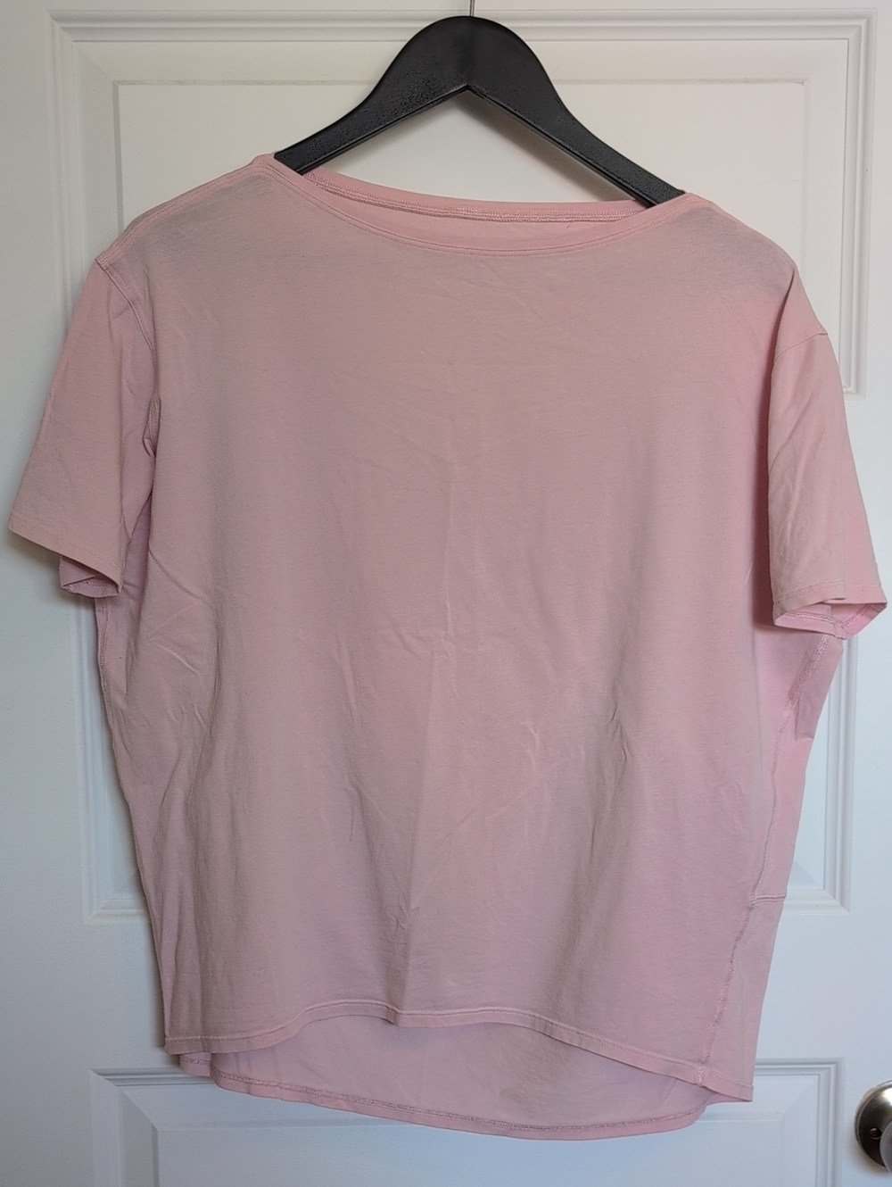 lululemon athletica Light Pink Short Sleeve Tee